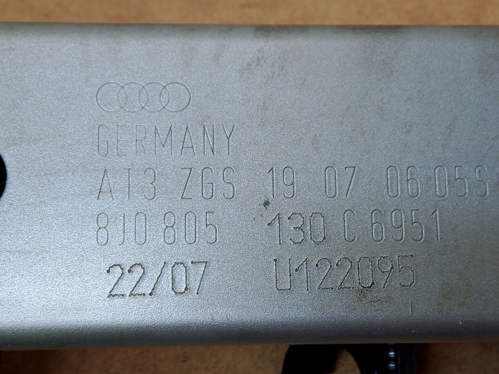 фото №9, Зона деформации лонжерон правый перед audi tt 8j 2006-2014 8j0806110d