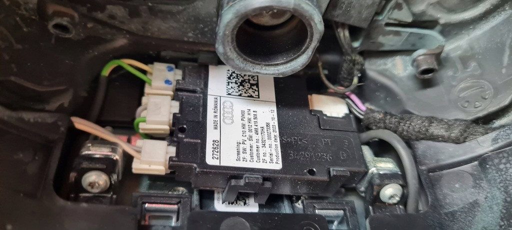 фото №12, Sq8 4m rsq8 q8 воздуховод кожа кожаный sline 4m8419091al