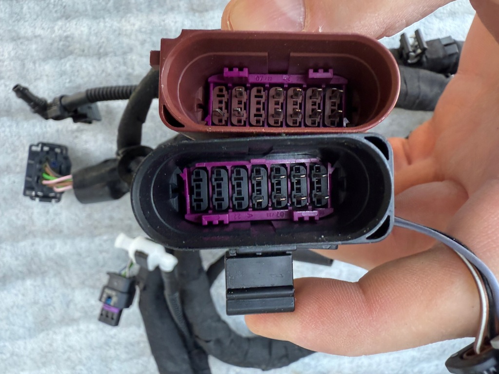 фото №7, Audi q8 4mn жгут кабели электропроводка бампер перед передняя pdc 4m8971095ag