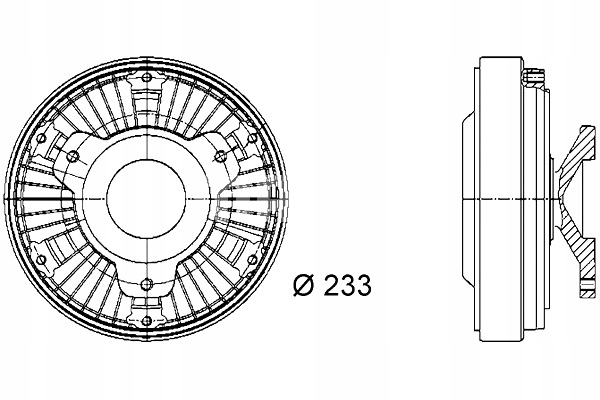 фото №3, Mahle cfc 21 000p зчеплення, вентилятор охолодження