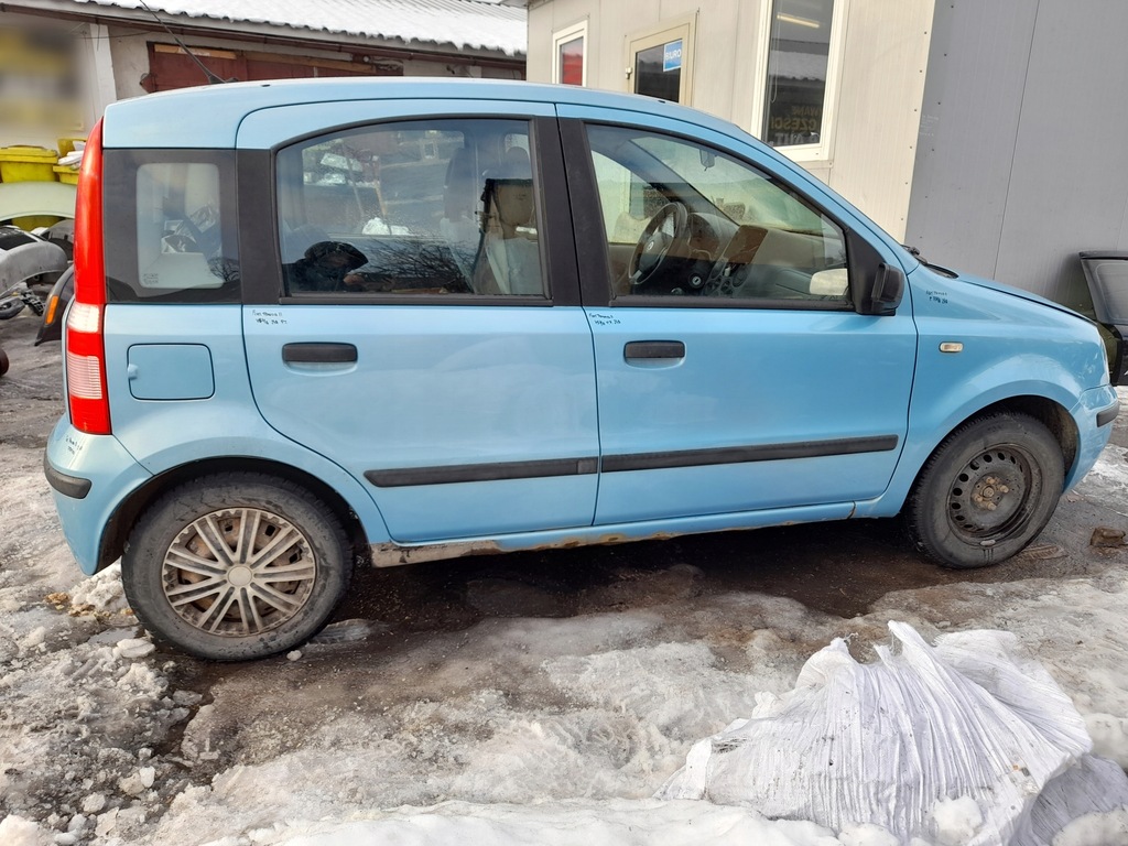 фото №15, Fiat panda ii кришка багажника багажника задня 737/a