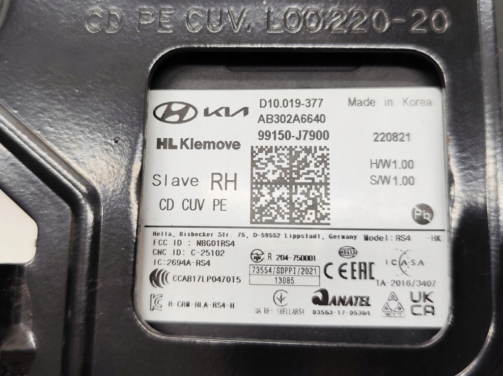 фото №3, Kia xceed iii радар датчик асистент поперечина руху задня правий 99150-j7900