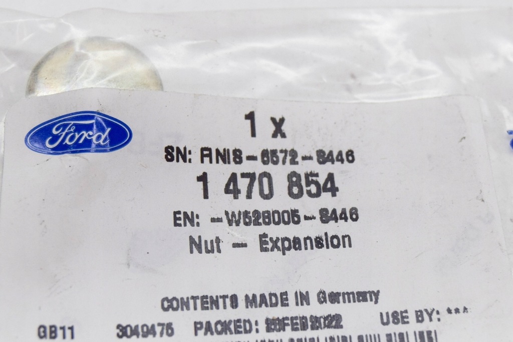 фото №6, Ford edge mk2 штекер розпірна коробки передач w528005-s446 nowa оригінальний