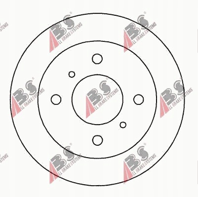 фото №1, Диск тормозная nissan primera 90-99 задняя