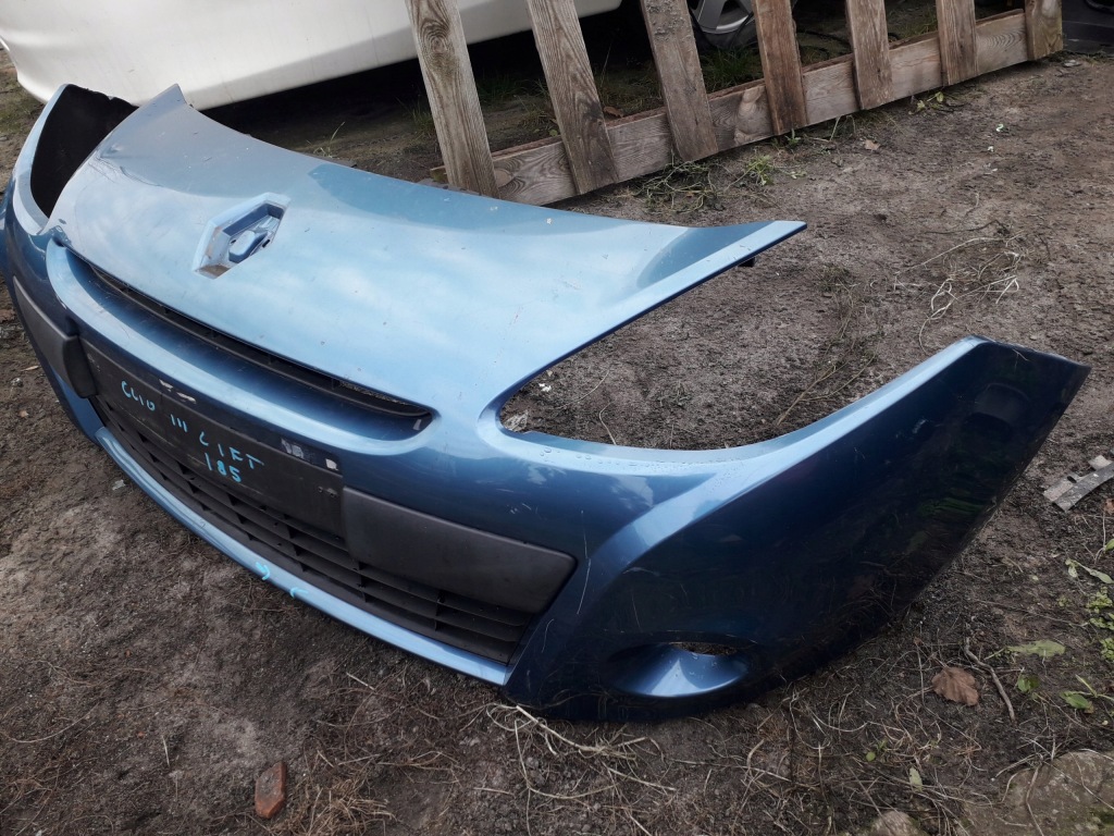 Бампер перед передний renault clio 3 рестайлинг  185 Доставка