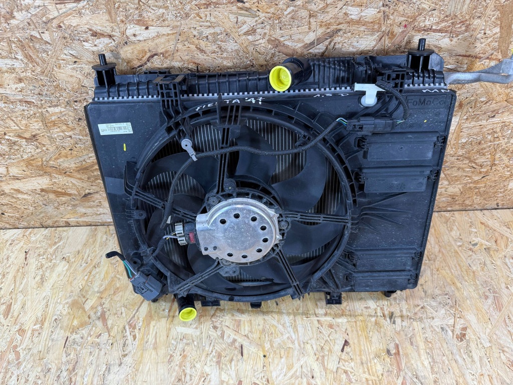 фото №7, Комплект радиатор радиатор вентилятор ford fiesta mk8 puma mk2 1.5d 2017-