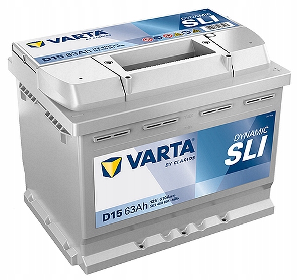 фото №1, Аккумулятор varta dynamic sli 63ah 610a d15
