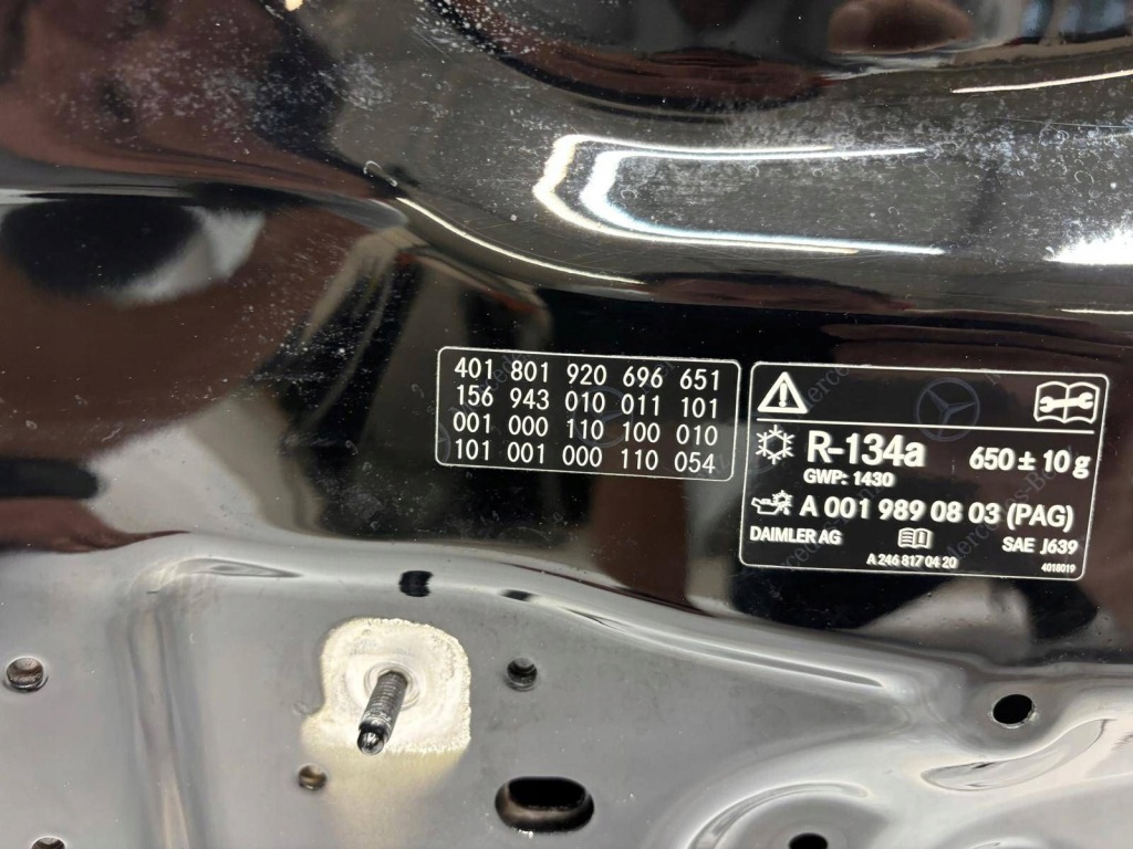 Mercedes gla 156 w156 капот 696 nachtschwarz Зі Шроту