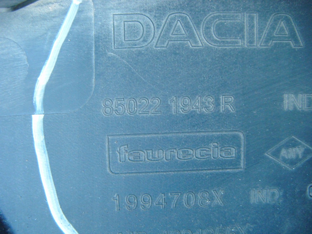 фото №8, Dacia logan ii stepway 12-20 бампер t. 850221943r