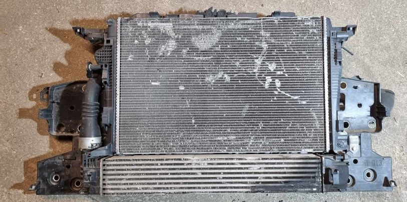 фото №1, Pas передній радіатор scenic iii