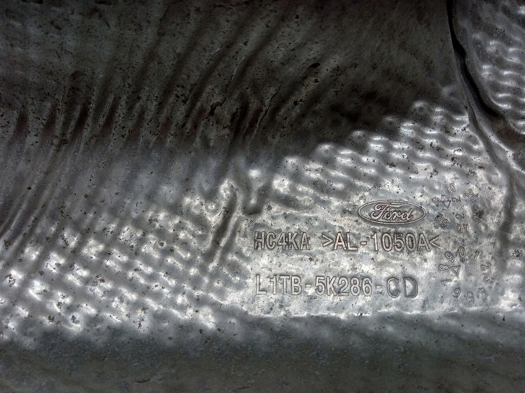 фото №4, Ford puma mk2 защита тепловая wydecuh l1tb-5k286-cd