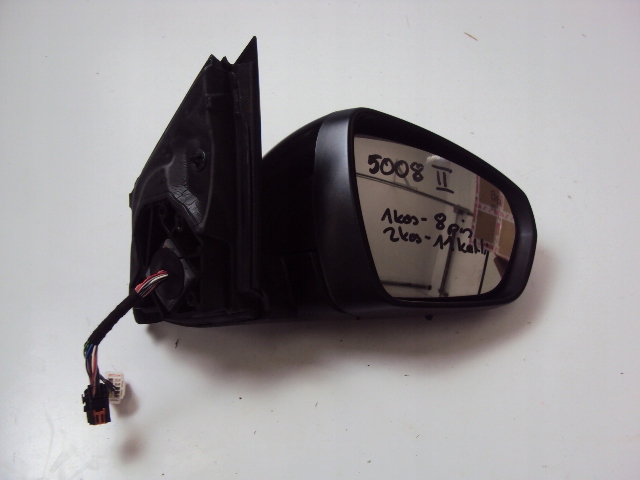 фото №1, Зеркало правое peugeot 5008 ii 19 pin