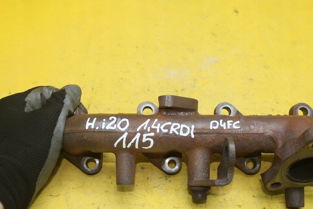 фото №8, Колектор випускний d4fc hyundai i20 1.4 crdi