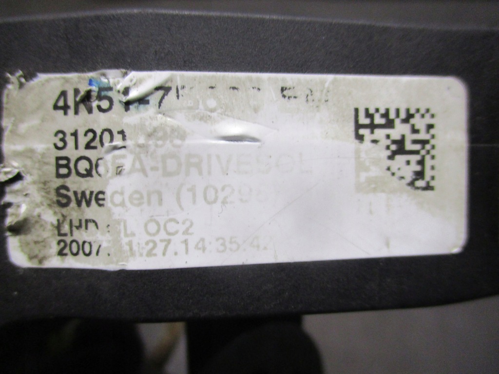 фото №3, Педаль зчеплення volvo v50 07-12r