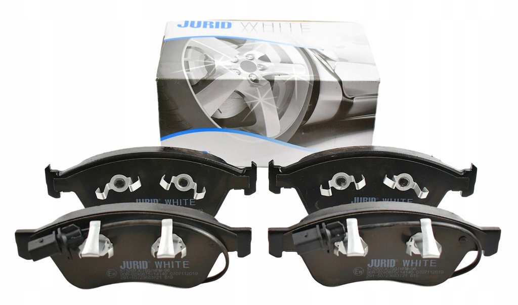 фото №1, Jurid тормозные колодки перед керамические audi a8 d2 2.5 tdi
