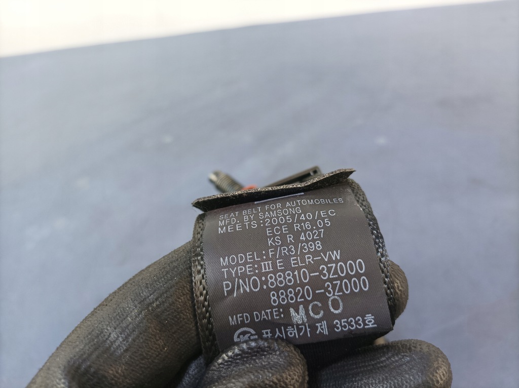 фото №5, Hyundai i40 i fl pas безопасности левый перед uk