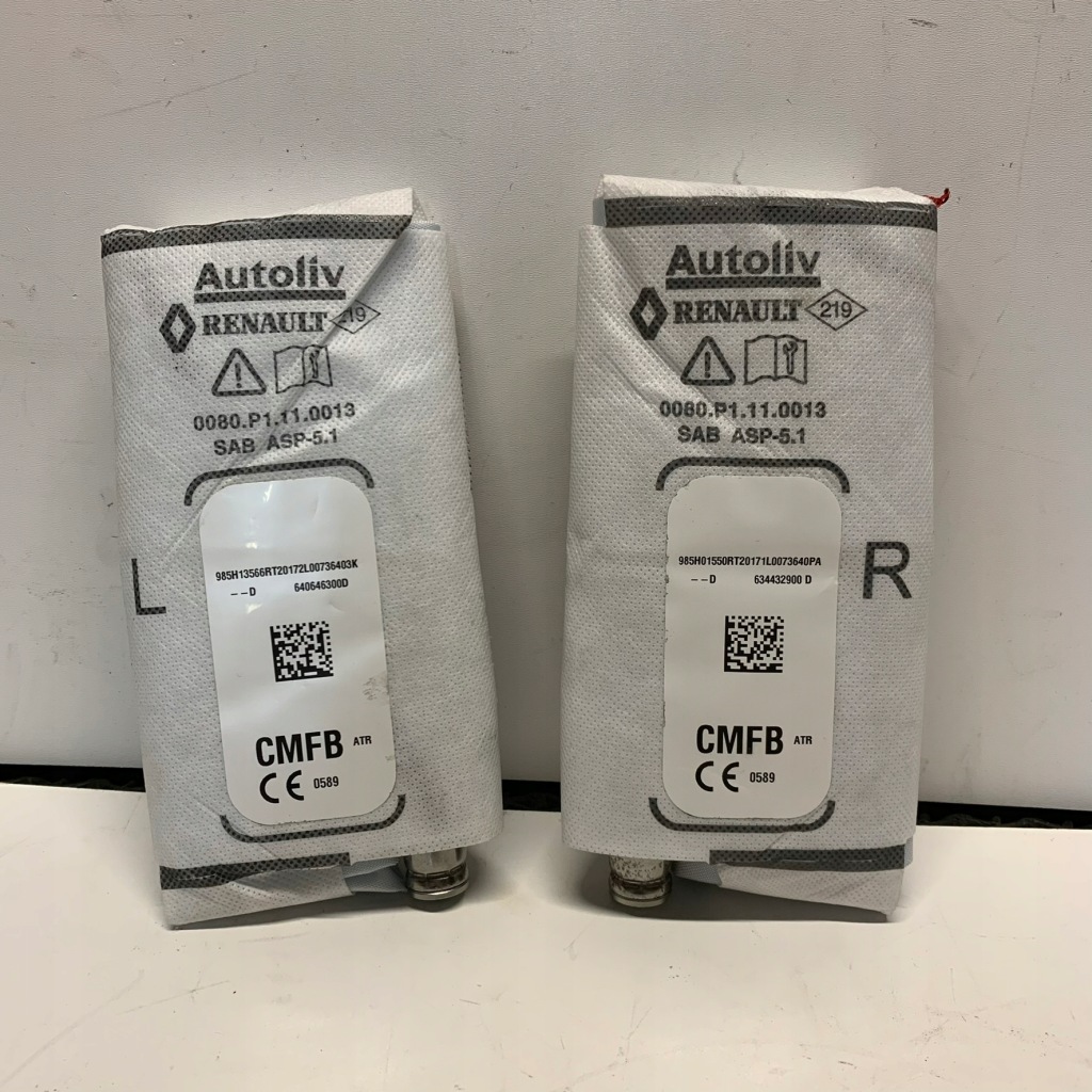 фото №1, Renault clio v права подушка повітряна подушка безпеки сидіння 985h01550r