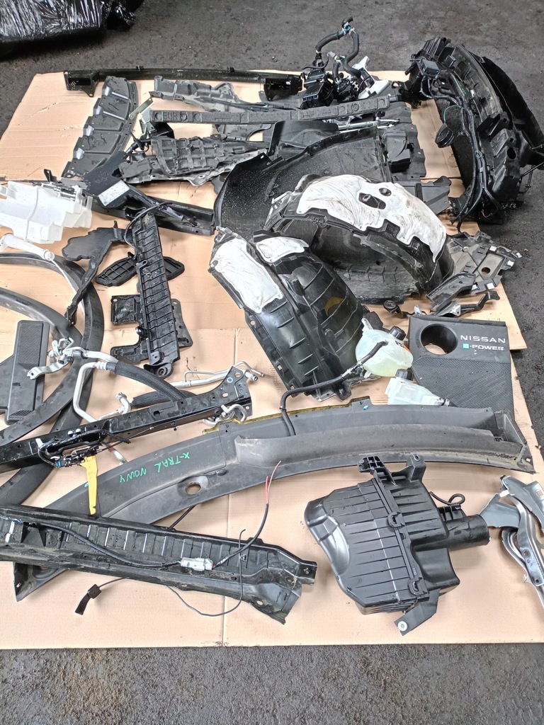 фото №13, Капот бампер крила pas перед радіатор nissan x-trail iv t33 rogue