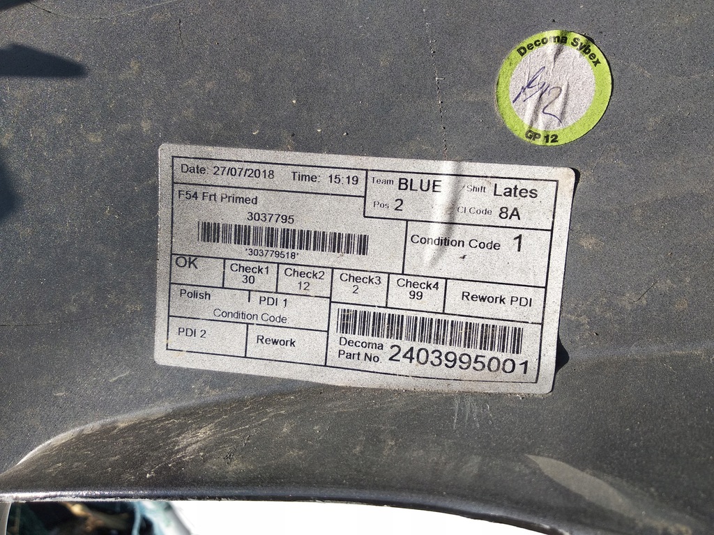 фото №15, Mini cooper one f54 clubman бампер перед передний