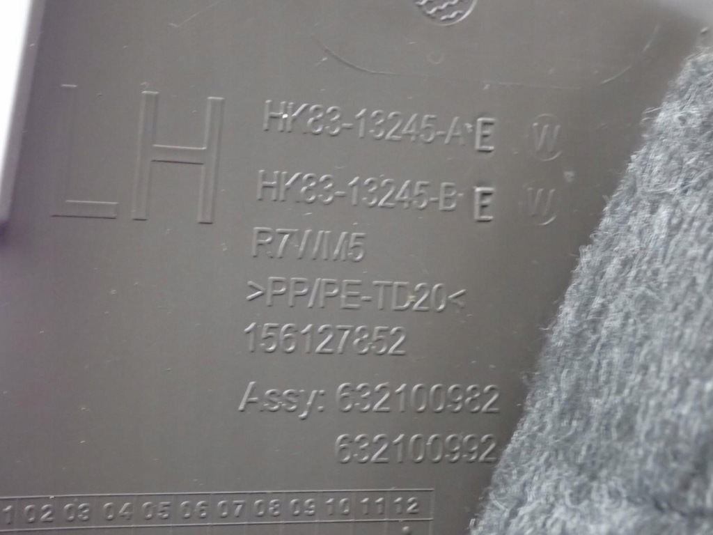 фото №9, Молдинг захист поріг поріг лівий задня hk83-13245-a jaguar f-pace x761 16r