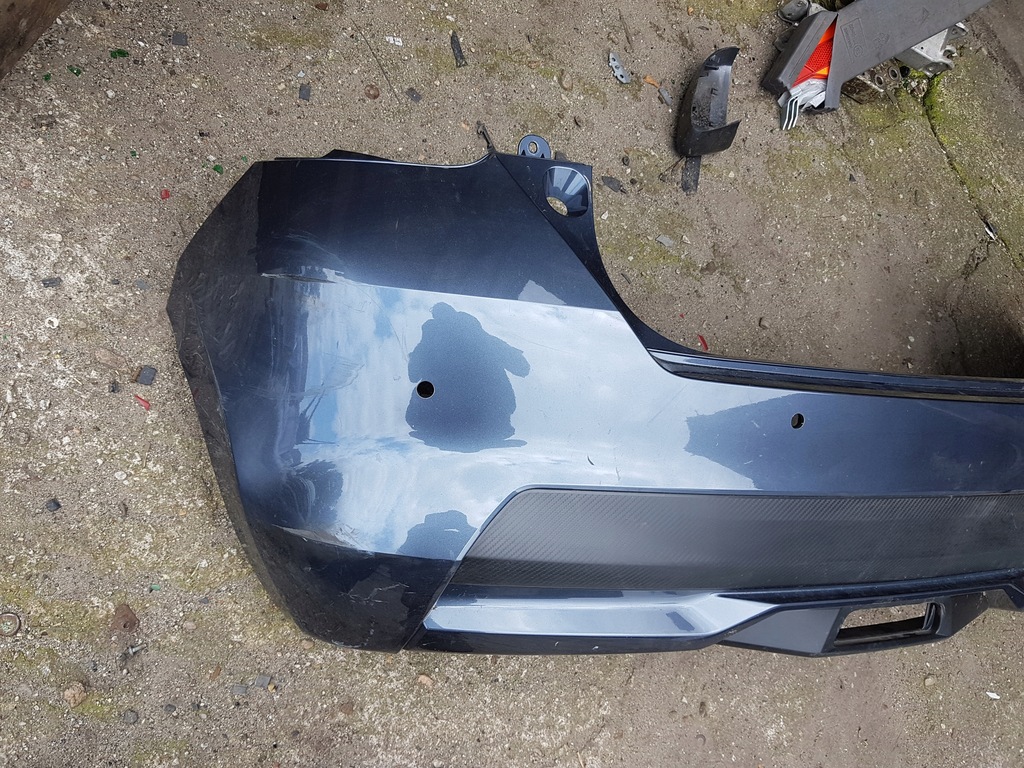 фото №7, Nissan micra k14 бампер задняя карбон pdc