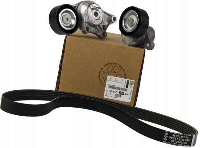 фото №1, Оригинальный номер psa натяжитель+ ремень citroen c3 picasso 1.6 hdi