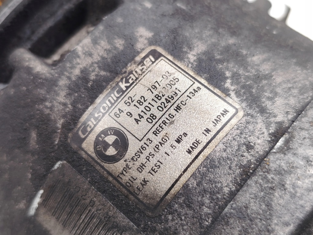 Bmw x3 компрессор / компрессор кондиционера a/c 20d xdrive дизель 9182797 suv с Разборки