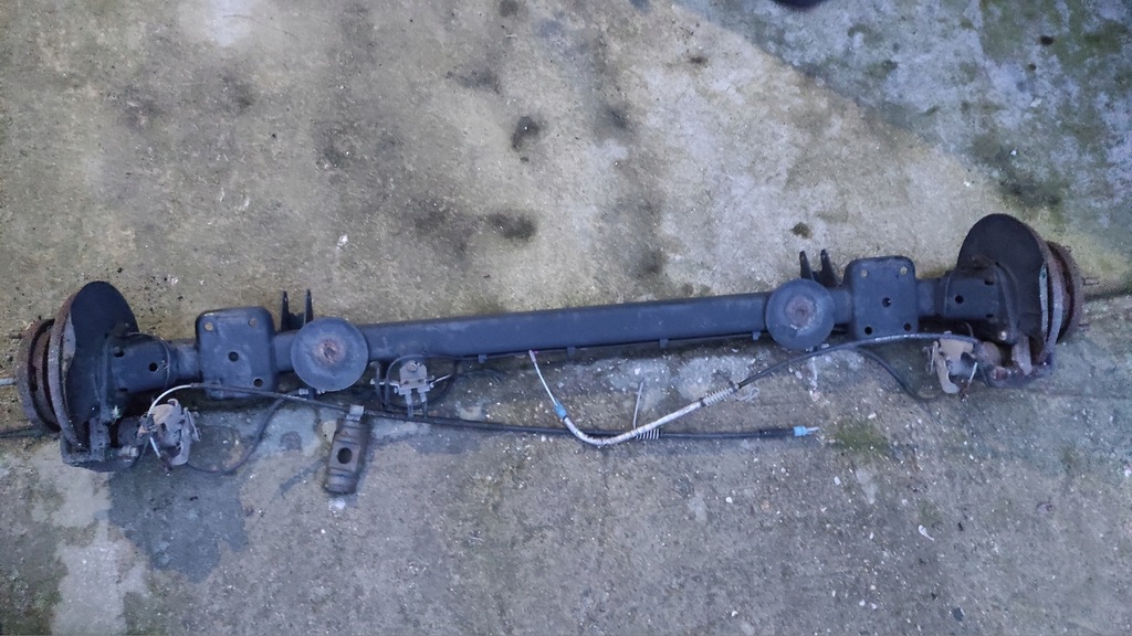 фото №1, Ford transit custom oś задняя балка подвеска задняя.