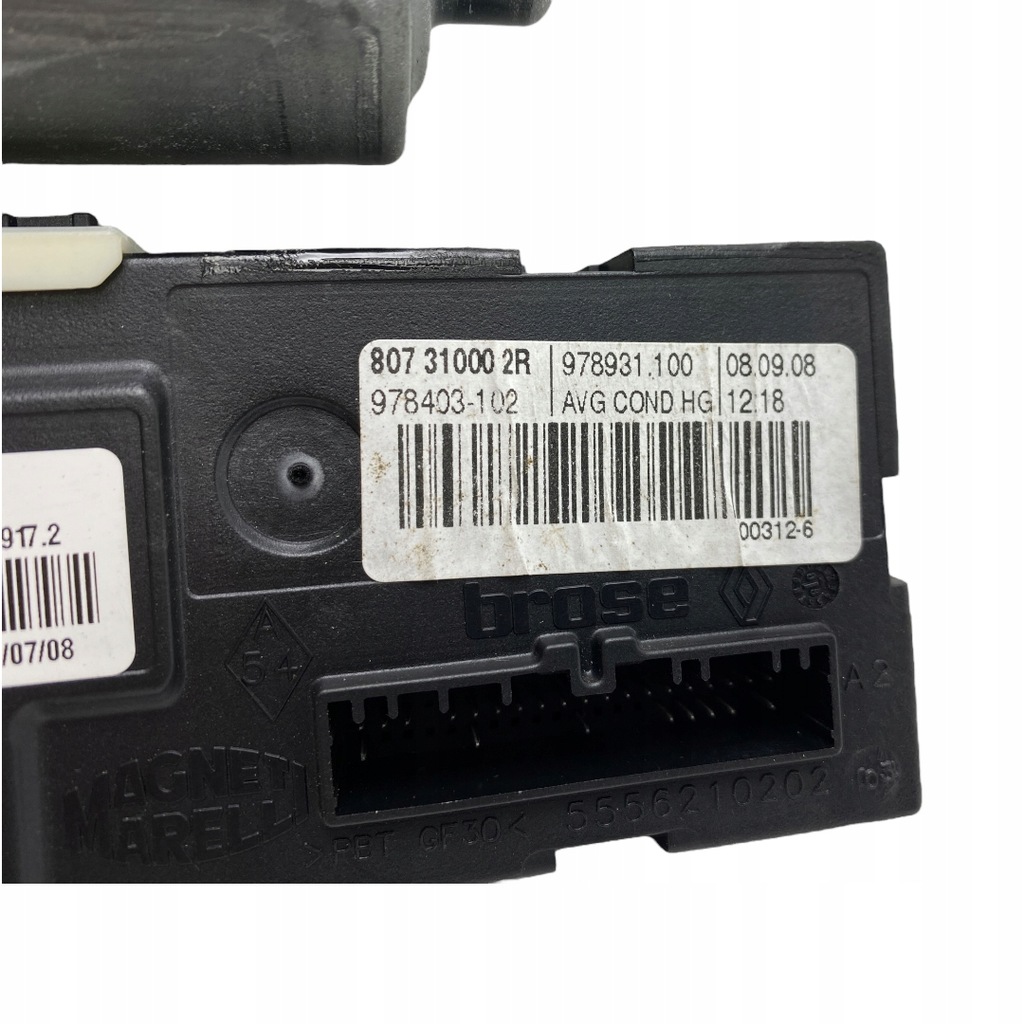 фото №14, Моторчик стекло левый перед renault laguna iii