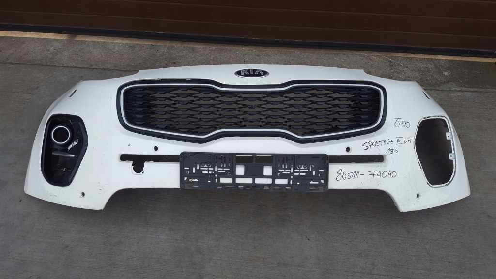 фото №1, Kia sportage iv lift 19- бампер перед 86511-f1040