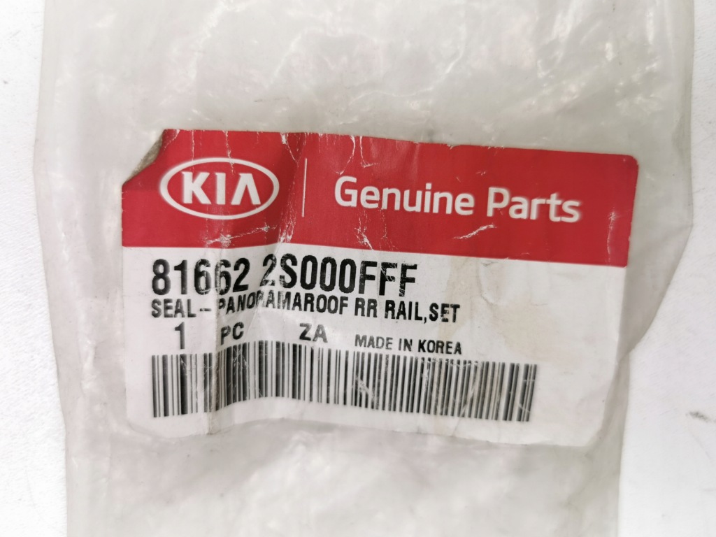 Набор, уплотнители крыша сдвижной kia sportage i оригинальный номер 81662 2s000fff с Разборки