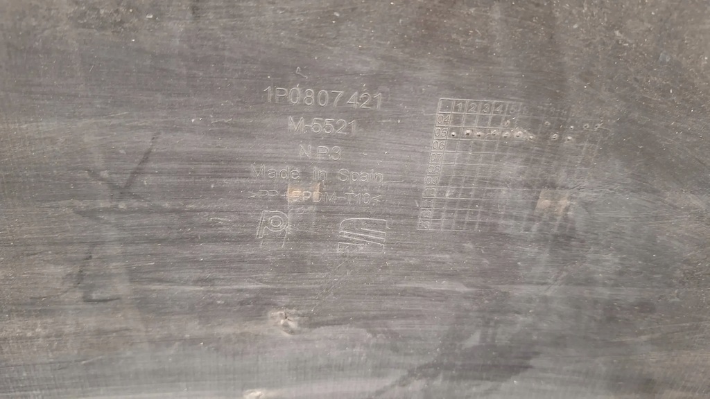 фото №8, Бампер задня 1p0807421 seat leon ii 2 05- pdc