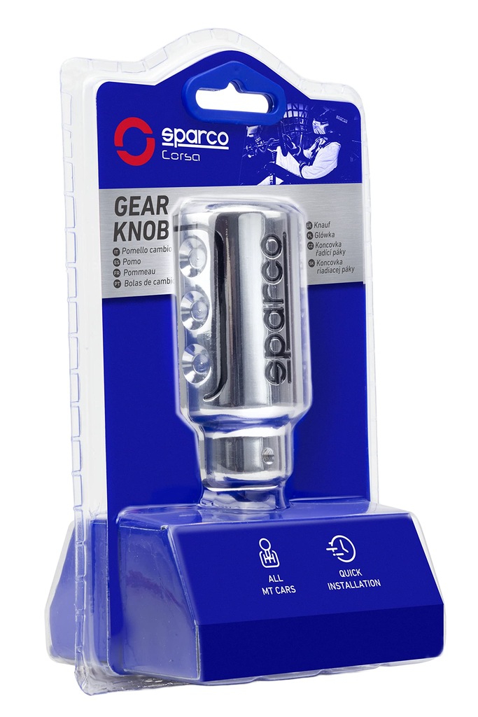фото №13, Sparco racing хромированная ручка переключения передач