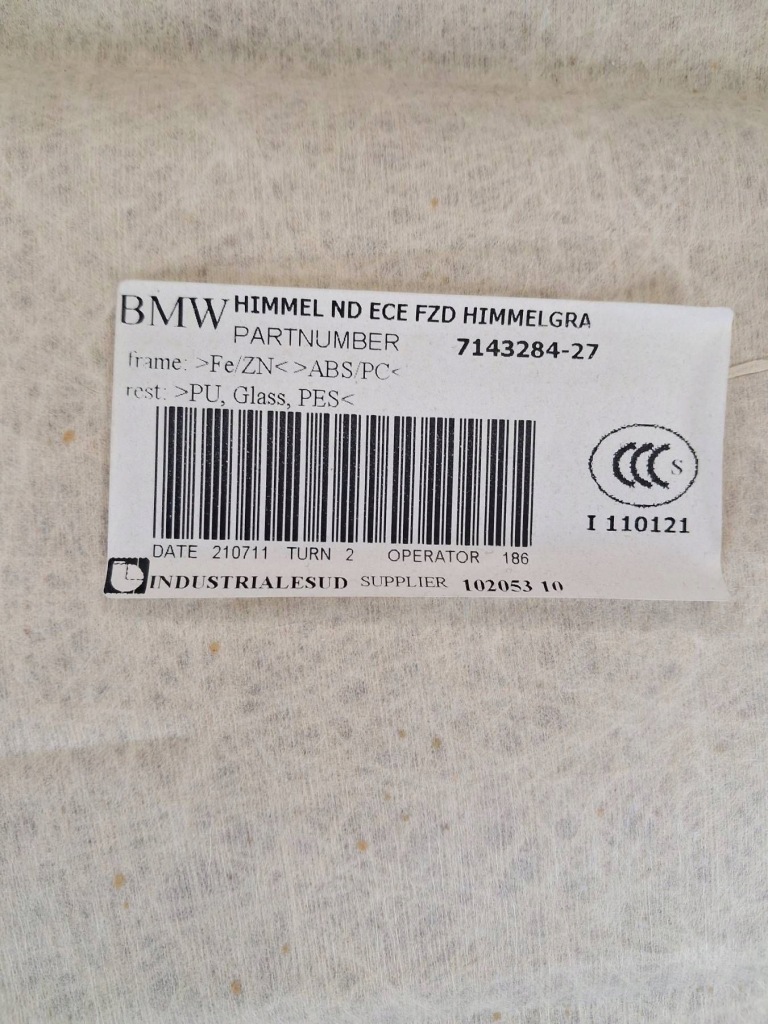 фото №12, Стеля bmw 3 e90 e91 t110121