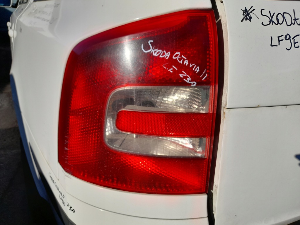 фото №9, Skoda octavia ii лампа левый задняя левая задняя kombi