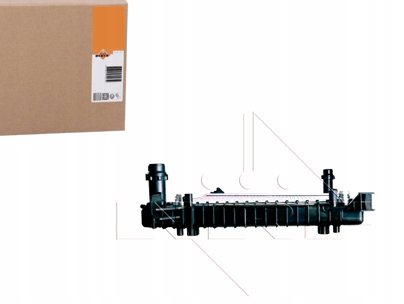 фото №1, Nrf радіатор audi a4 00-04, a4 04- nrf