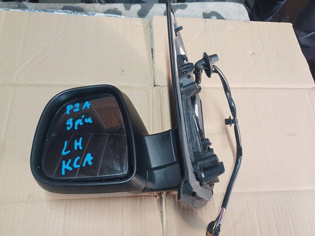 фото №1, Зеркало левая toyota proace ii jumpy scudo vivaro peugeot expert 9 pin kca
