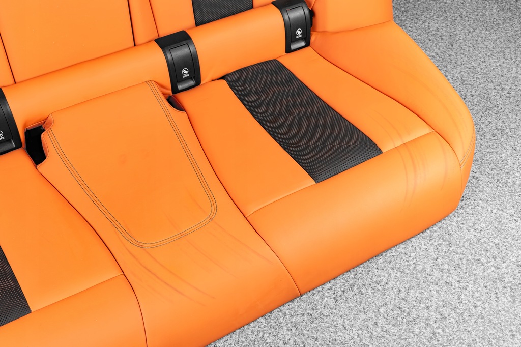 фото №14, Bmw m3 g80 сиденья салон заднее сиденье середина merino orange m-power