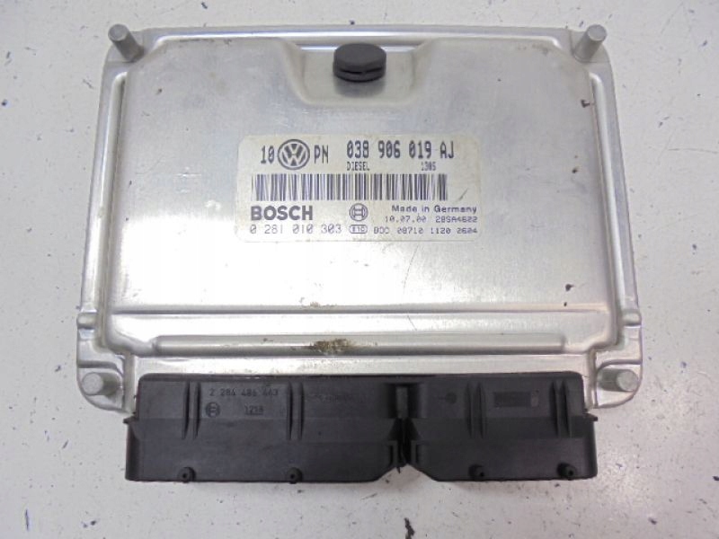 фото №1, Passat b5 бортовой компьютер 038906019aj 1,9tdi 0281010303