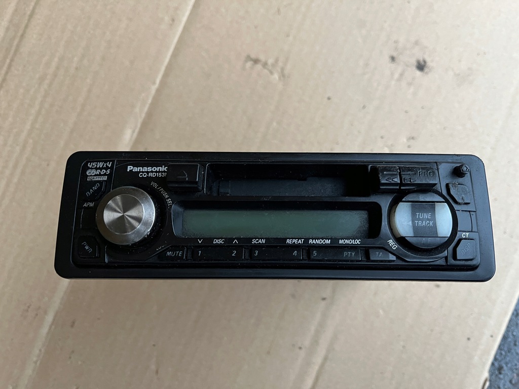 фото №1, Радио panasonic cq-rd153n peugeot 206 1998-2003