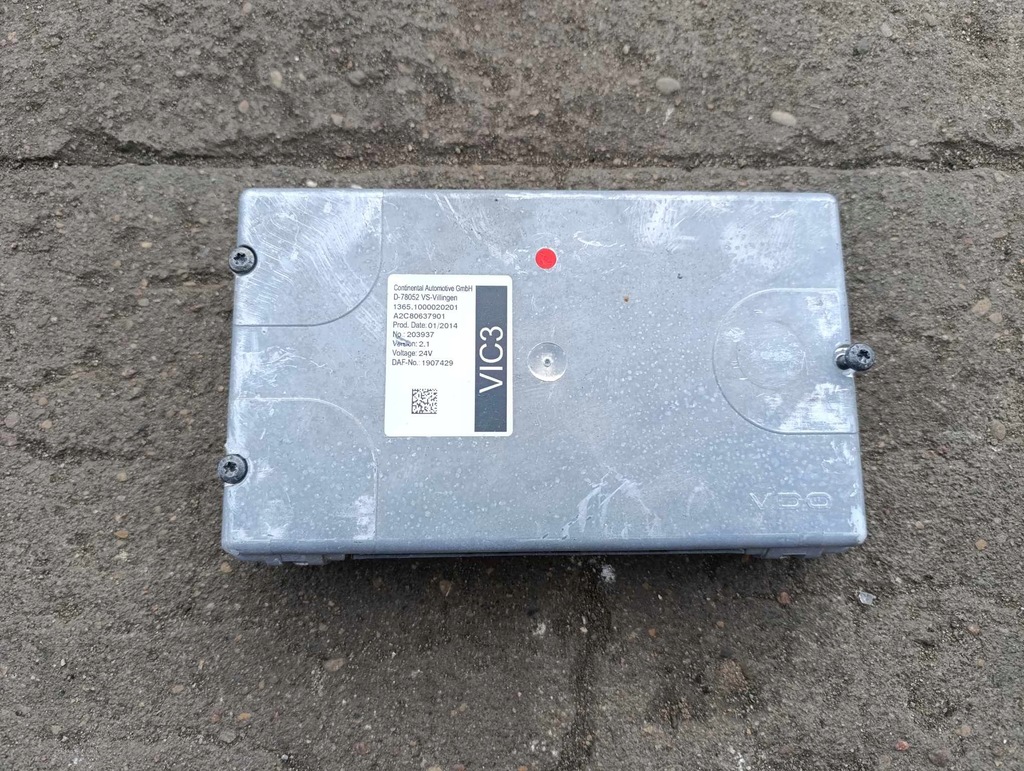 фото №1, Блок керування бортовий комп'ютер daf xf cf vic3 1907429