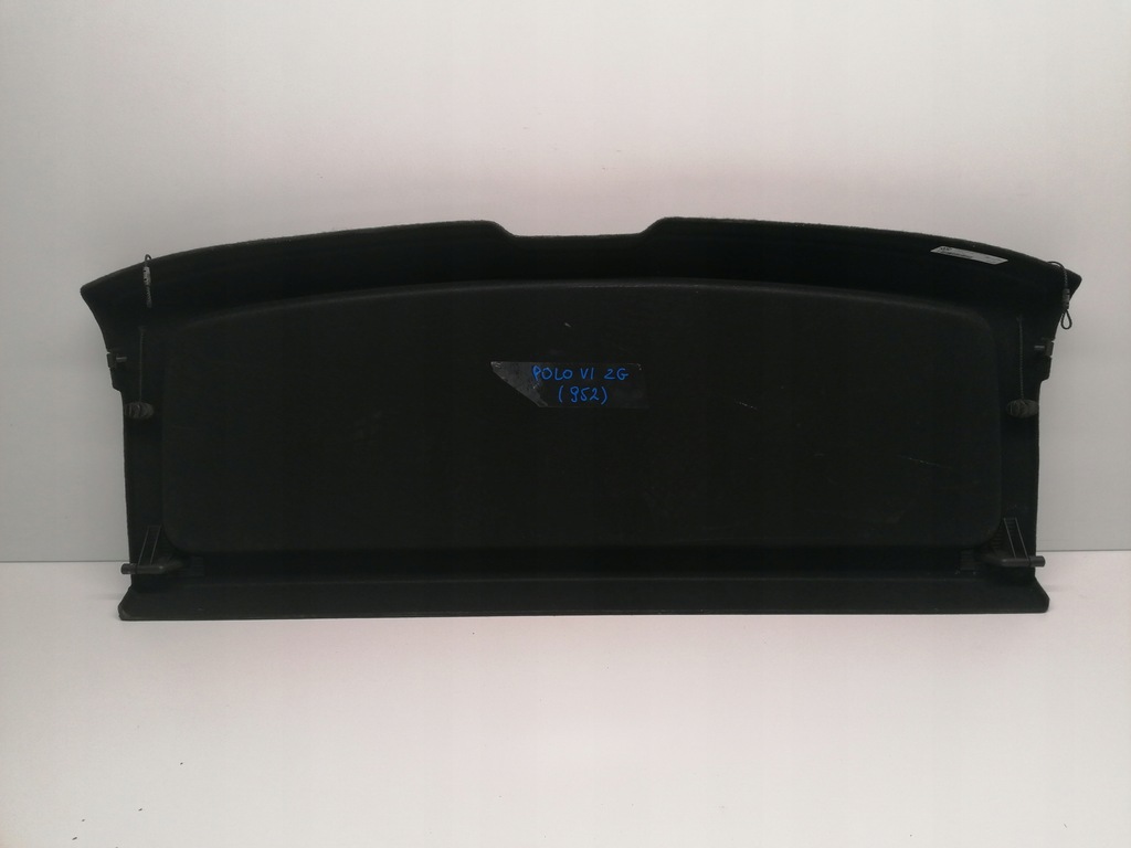 фото №5, Vw polo vi 2g полка задняя багажника оригинал 2017-
