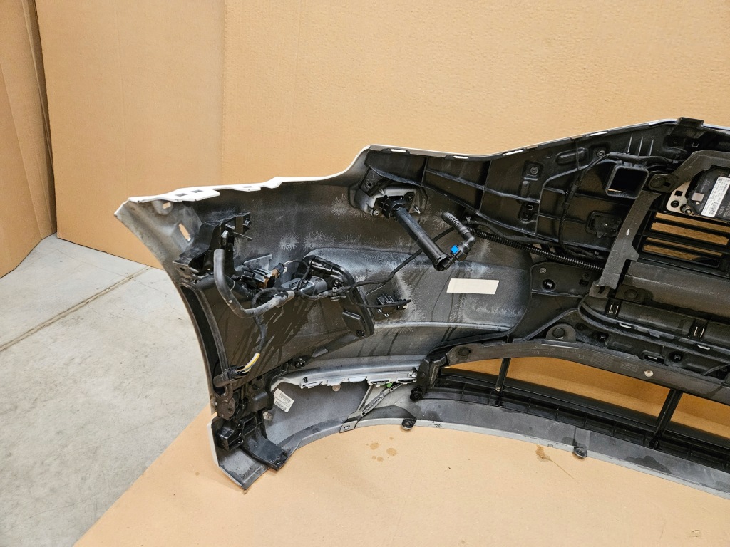 Бампер перед audi etron e tron 4ke ls9r glacier white kompletny оригінал Доставка