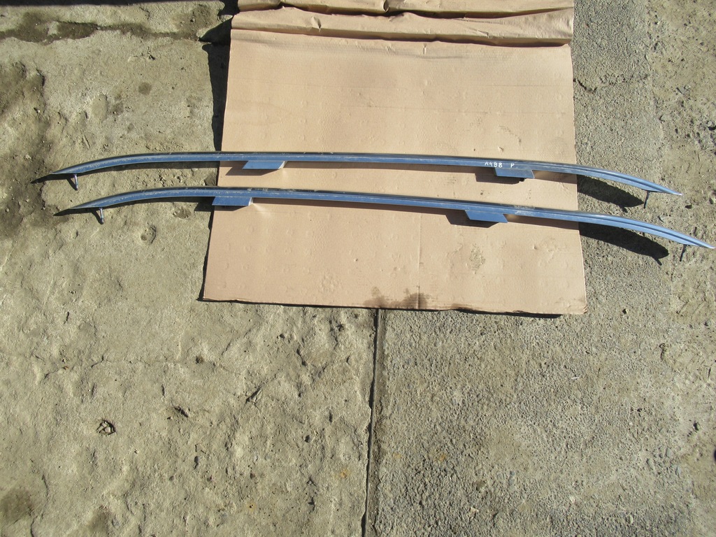 фото №1, Audi a4 b8 allroad рейлинги кровельные комплект хром оригинал