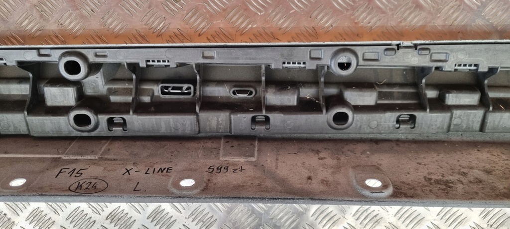 фото №15, Bmw f15 молдинг поріг поріг ліва лівий x-line