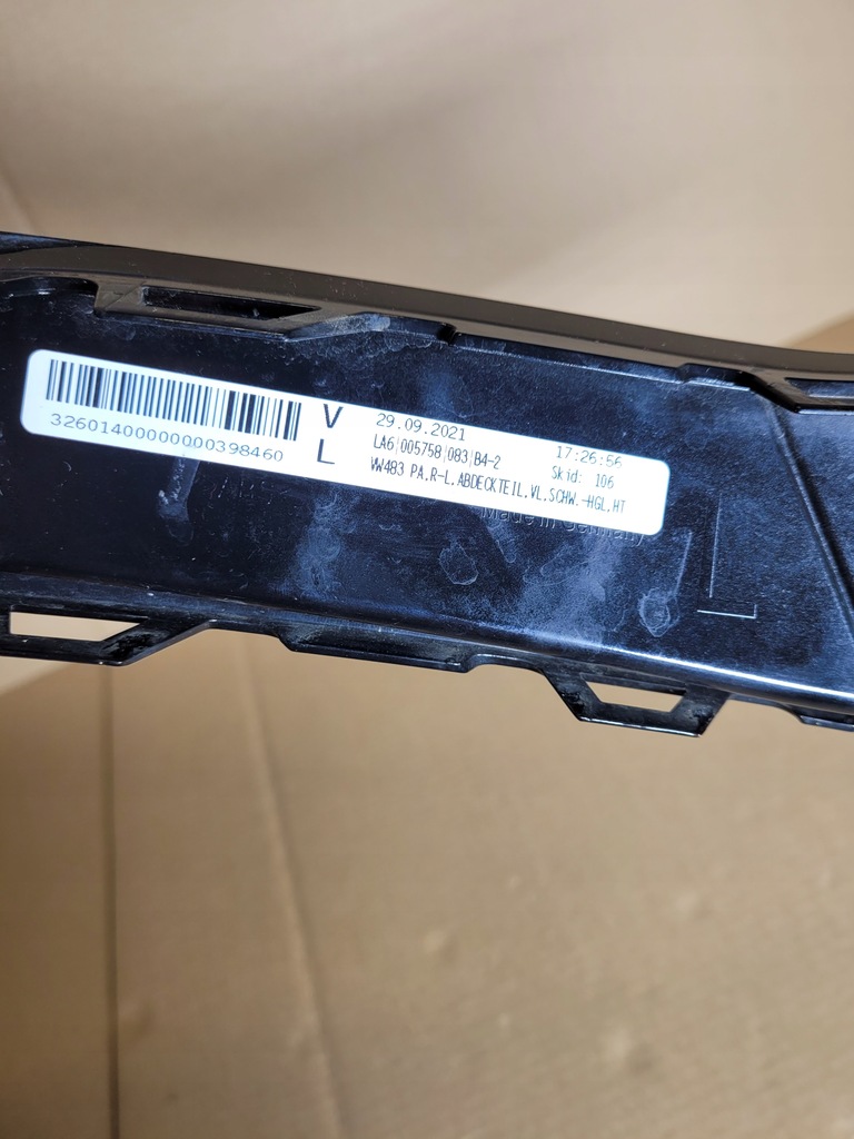 фото №7, Vw arteon 3g8 lift r-line решётка левая перед