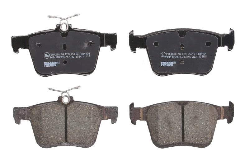 фото №1, Гальмівні колодки гальмівні задня ferodo fdb4434
