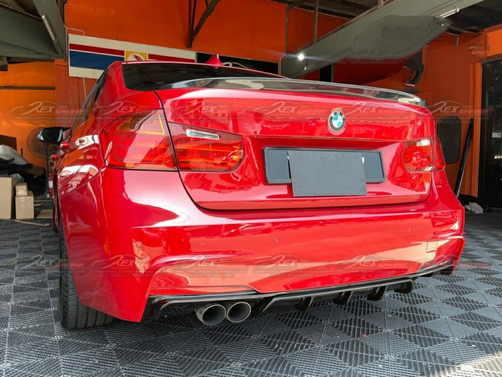 фото №9, Дифузор накладка бампера f30 f31 mperformance -00---- чорний блиск abs !