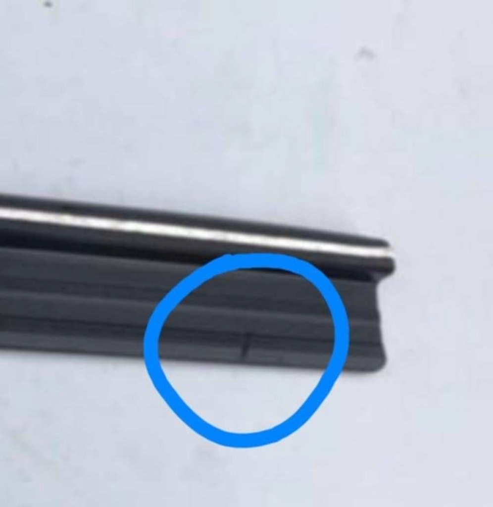 фото №6, Mercedes-benz e w123 молдинг порог задняя czarna