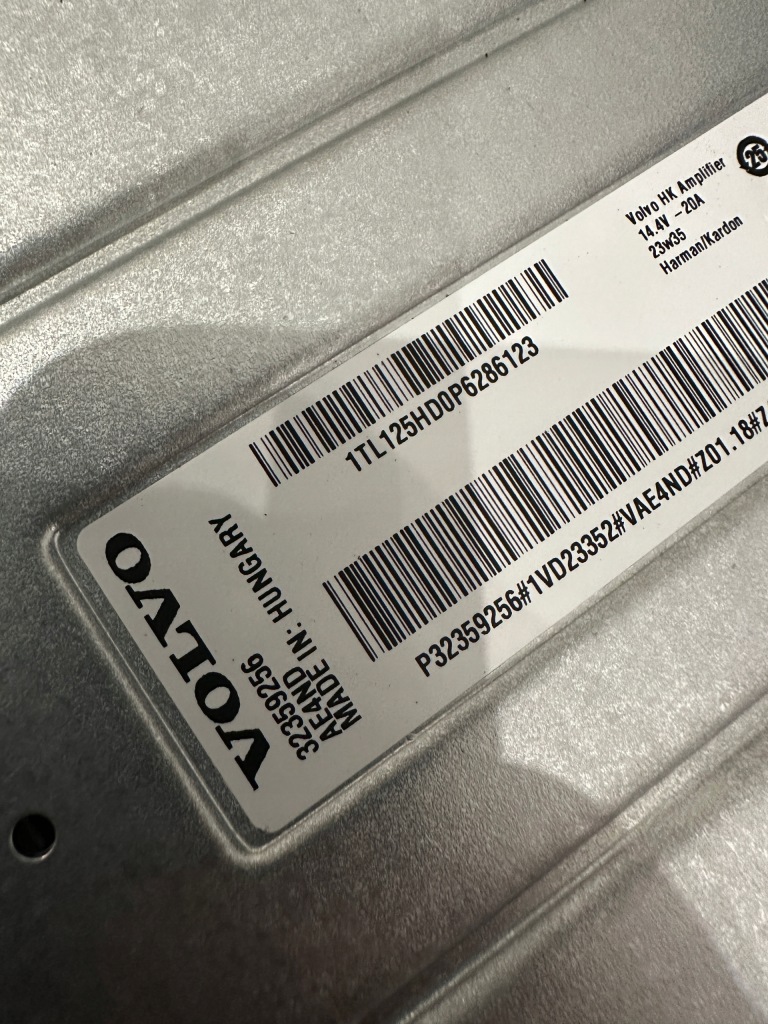 фото №11, Volvo xc60 ii 17-24 набор озвучивание динамики harman kardon комплект